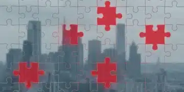 Fragmented puzzle representing insurance coverage gaps and policy exclusions for 2026.