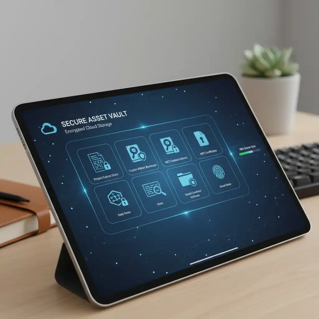 Digital cloud storage for asset records