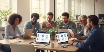 Consumers engaging with digital insurance platforms on multiple devices