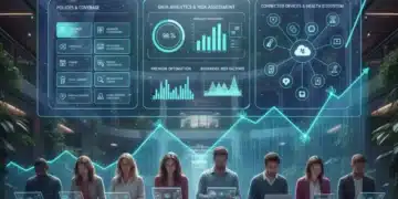 Digital platforms transforming life insurance, showing growth and innovation.