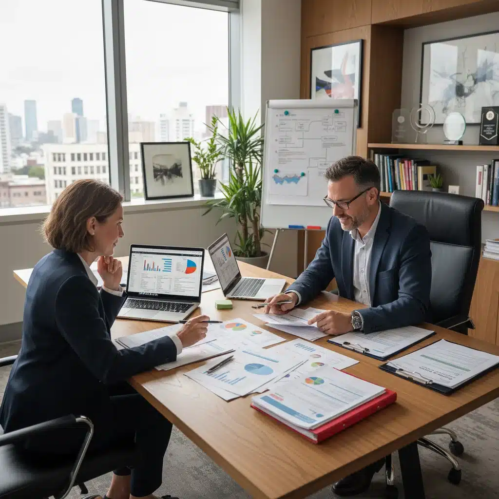 Client discussing policy options with an insurance advisor