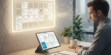 Person preparing to file a claim in 2026, reviewing digital documents and forms.