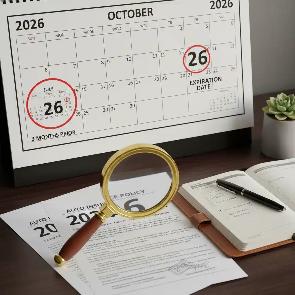 Proactive Policy Renewal: 3 Months Before 2026 Expiration