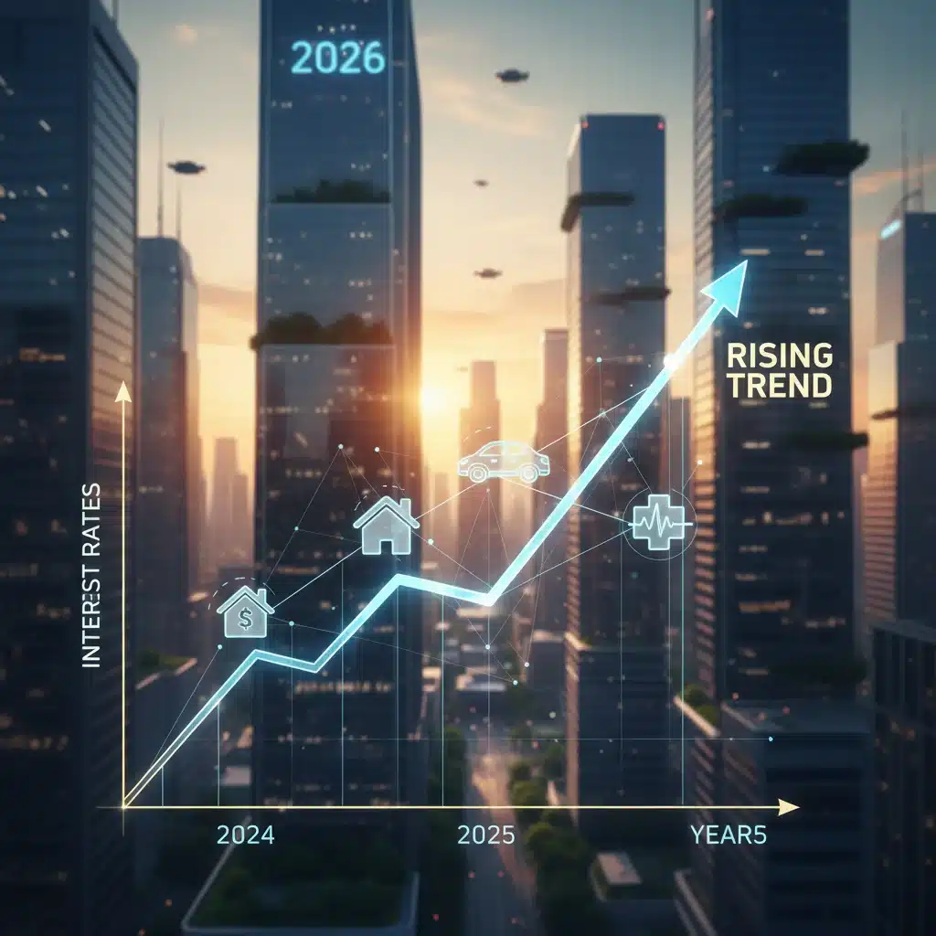 Economic Indicators 2026: Rising Interest Rates and Insurance Impact