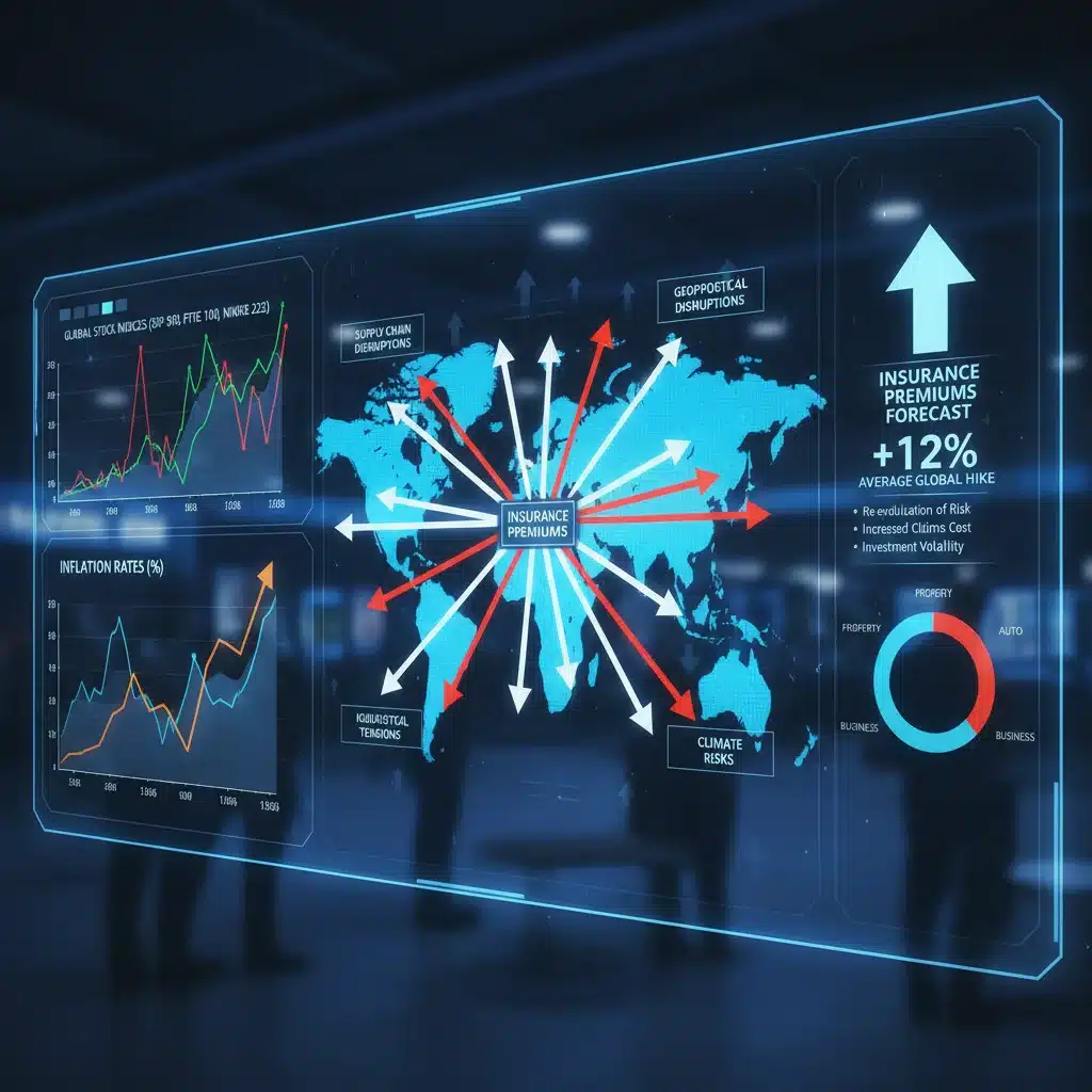 Global economic indicators and market trends impacting insurance premium calculations