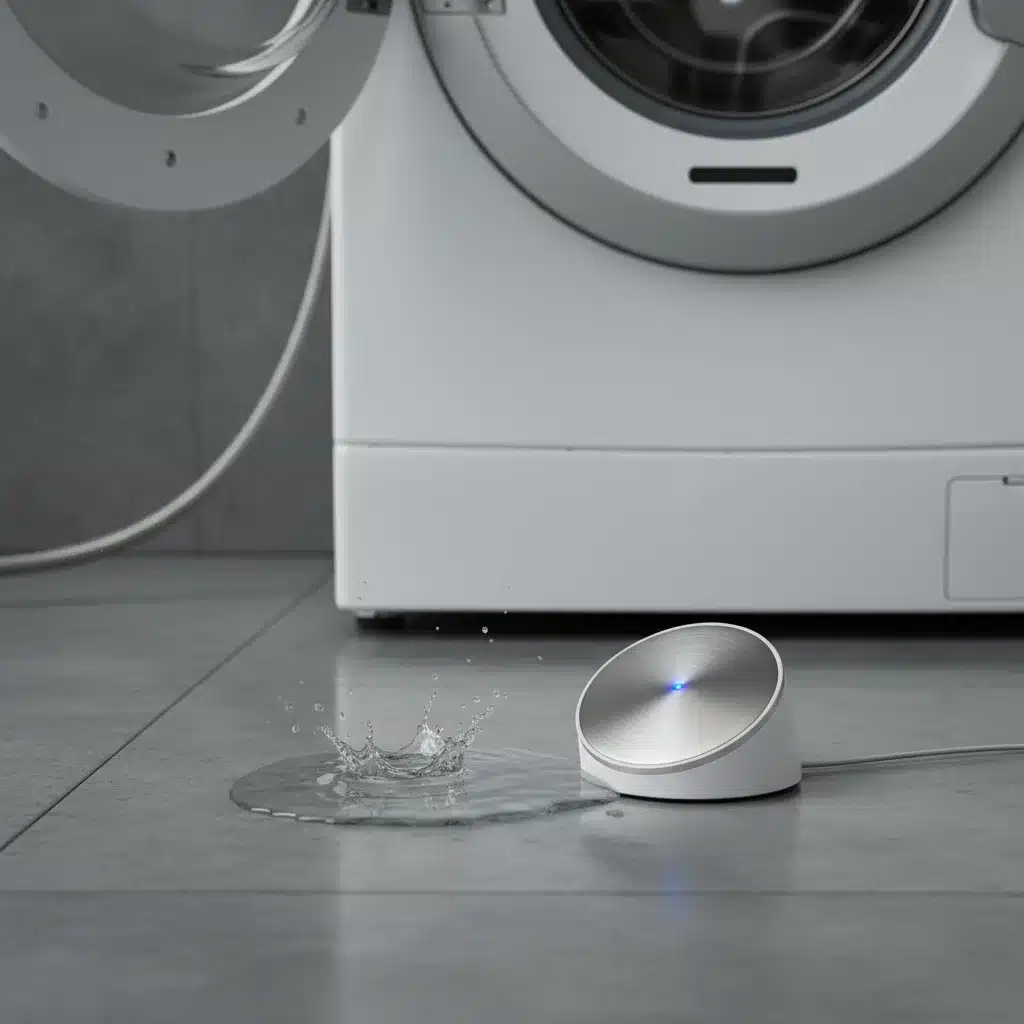 Smart water leak detector preventing home damage