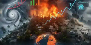 Rising insurance costs due to climate change and extreme weather events